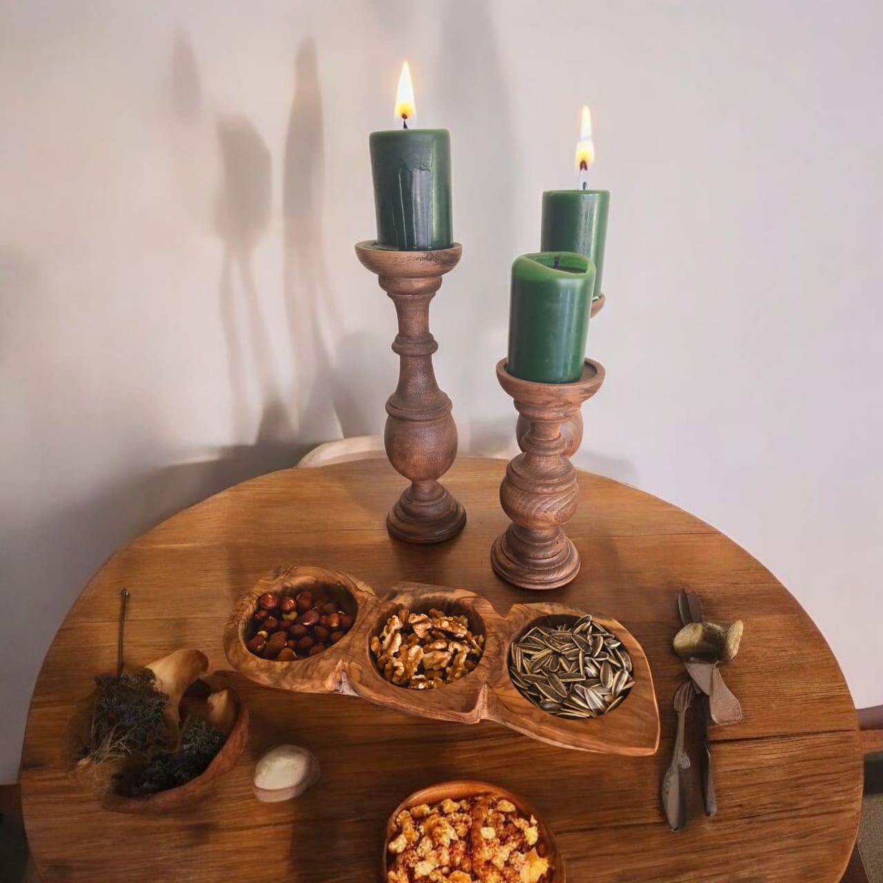 Handcrafted Olive Wood Bowl