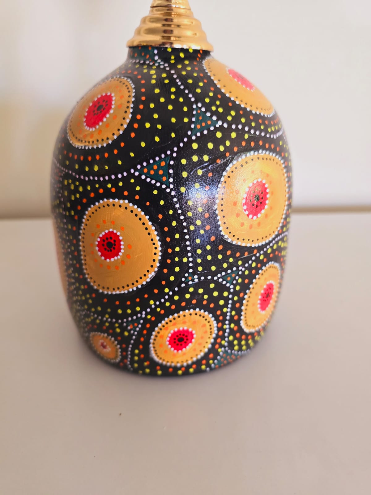 Golden Eye Hand-Painted Table Lamp