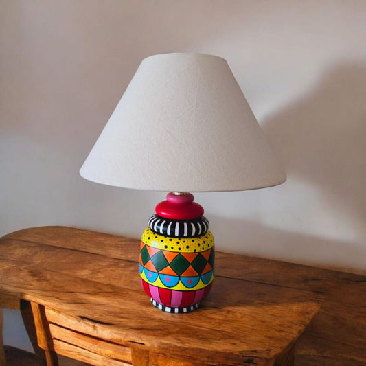 Honey Pot Geometric Table Lamp