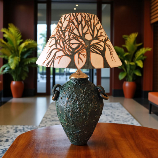 Sylvan Hand-Painted Table Lamp