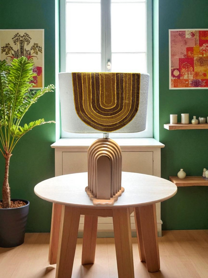 Desert Arch Hand-Painted Table Lamp