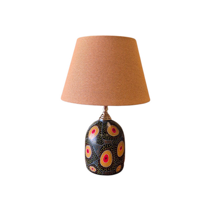 Golden Eye Hand-Painted Table Lamp